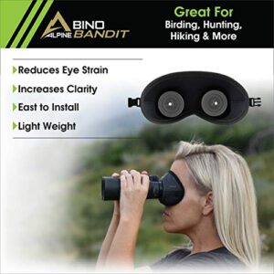 Alpine Innovations Men's Bino Bandit Binocular Cover, Stealth Shadow, One Size