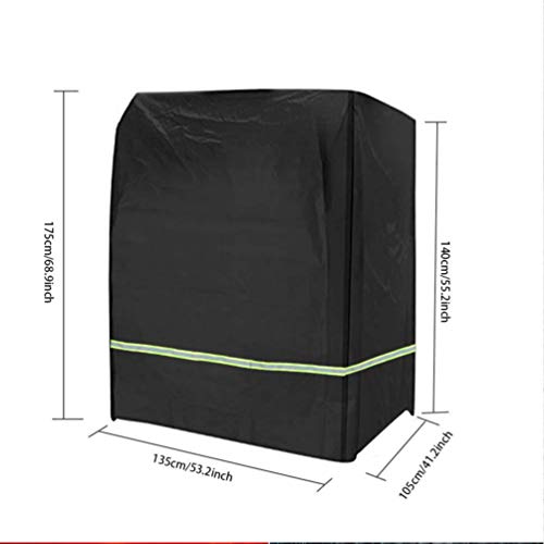 YARNOW Patio Chair Covers Waterproof UV Outdoor Stackable Chair High Back Chair Cover Patio Furniture Protector for Outdoor Garden Swing Furniture BBQ Grill