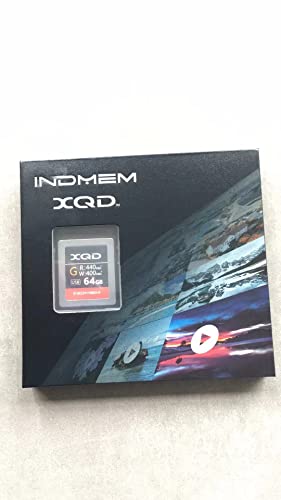 XQD 64GB Memory Card, 5X Tough MLC XQD Flash Memory Card High Speed G Series| Max Read 440MB/s, Max Write 400MB/s