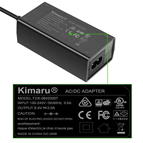 Kimaru DMW-DCC8 DC Coupler DMW-AC10 DMW-AC8 AC Power Adapter DMW-BLC12 Dummy Battery Kit for Panasonic Lumix DMC-GH2 G5 G6 G7 G80 G81 G85 G5X GX8 FZ300 FZ1000 FZ2500 DC-G90 G95 G99 Cameras.