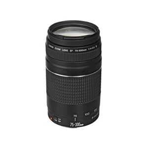 canon ef 75-300mm f/4-5.6 iii telephoto zoom lens for canon slr cameras