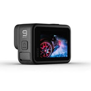 GoPro HERO9 Black - Waterproof Action Camera with Front LCD and Touch Rear Screens, 5K Ultra HD Video, 20MP Photos, 1080p Live Streaming, Webcam, Stabilization