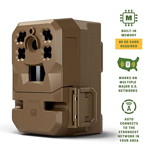 Moultrie Mobile Edge Cellular Trail Camera 2-Pack,Brown