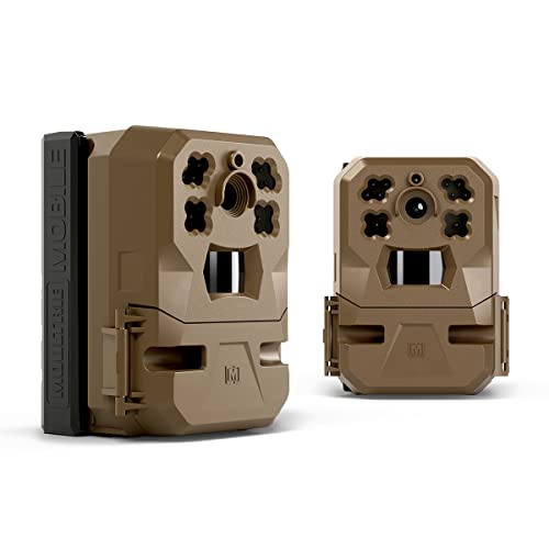 Moultrie Mobile Edge Cellular Trail Camera 2-Pack,Brown