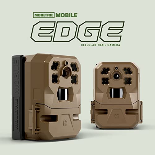 Moultrie Mobile Edge Cellular Trail Camera 2-Pack,Brown