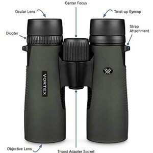 Vortex Optics Diamondback HD 10x32 Binoculars