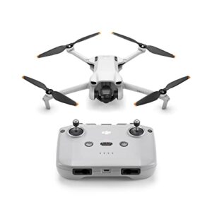 dji mini 3 – lightweight and foldable mini camera drone with 4k hdr video, 38-min flight time, true vertical shooting, and intelligent features