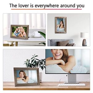 10.1 WiFi Digital Photo Frame, Canupdog IPS Touch Screen Smart Cloud Photo Frame with 16GB Storage, Wall Mountable, Auto-Rotate, Motion Sensor, Share Photos via Frameo App