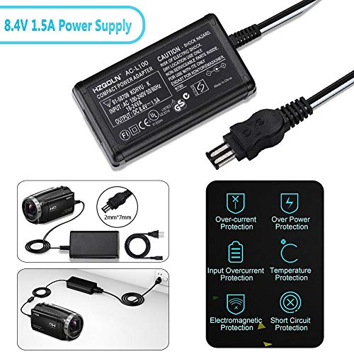 AC Adapter Charger for Sony Handycam CCD-TRV16 CCD-TRV17 CCD-TRV25 CCD-TRV35 CCD-TRV36 CCD-TRV37 CCD-TRV43 CCD-TRV57 CCD-TRV58 CCD-TRV65 CCD-TRV66 CCD-TRV67 CCD-TRV68 CCD-TRV118 CCD-TRV128 CCD-TRV138