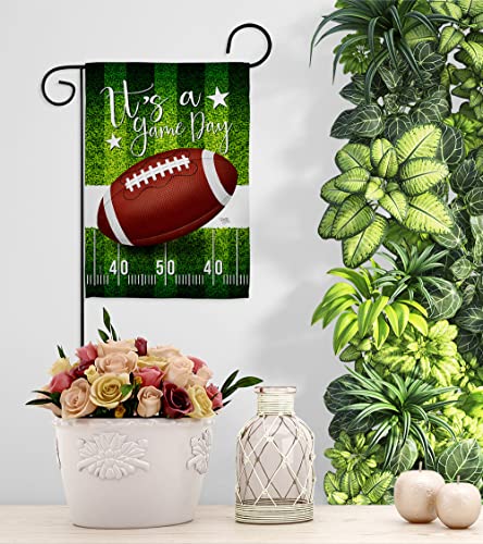 Super Bowl Decorations Football Banner NFL Game Day Flag Tapestry Sports Fans Home Decor American Gifts Team Bar Party Garden Patio Porch Small Outdoor Yard Signs Made In USA