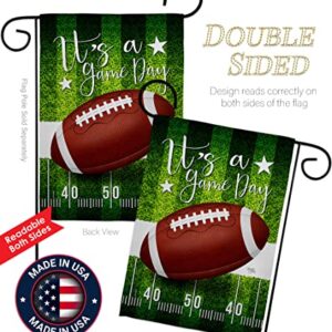 Super Bowl Decorations Football Banner NFL Game Day Flag Tapestry Sports Fans Home Decor American Gifts Team Bar Party Garden Patio Porch Small Outdoor Yard Signs Made In USA