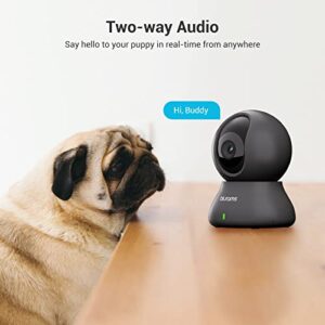 blurams Security Camera, 2K Baby Cameras Pet Camera 360-degree for Home Security w/Smart Motion Tracking, Phone App, IR Night Vision, Siren, Works with Alexa & Google Assistant & IFTTT, 2-Way Audio