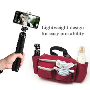 UBeesize Tripod S, Premium Flexible Phone Tripod with Wireless Remote, Mini Tripod Stand for Camera GoPro/Mobile (Upgraded)