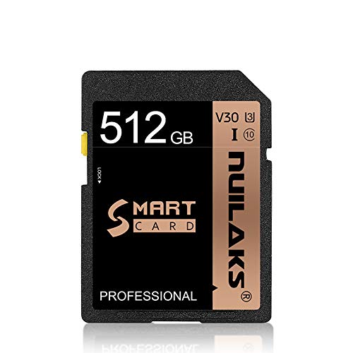 512GB SD Card High Speed Security Digital Cards Memory Card for Cameres,Vlogger&Videographer,Filmmakers,Photographer(512GB)