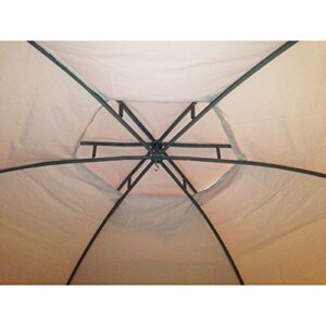 Garden Winds Long Beach Gazebo Replacement Canopy Top Cover - RipLock 350