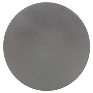 Safavieh Outdoor Collection Aishi Modern Concrete Dark Grey Round 17.7-inch Accent Table