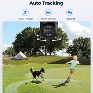 REOLINK 4K PTZ Security Camera System, IP PoE 360 Camera with Dual-Lens, Auto 6X Hybrid Zoomed Tracking, 355 Pan & 90 Tilt, Outdoor Surveillance, 2022 New Released, AI Detection, Trackmix PoE