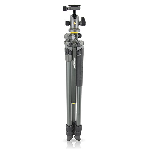 Vanguard Alta Pro 2+ 263AB 100 Aluminum Tripod with Alta BH-100 Ball Head and Multi-Angle Center Column for Sony, Nikon, Canon DSLR Cameras