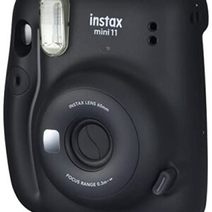 Fujifilm Instax Mini 11 Instant Camera, Charcoal Grey, 16654786