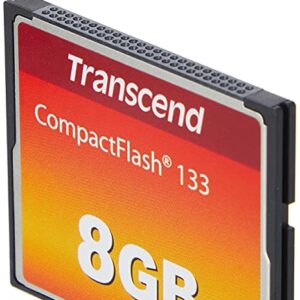 Transcend 8GB CompactFlash Memory Card 133x (TS8GCF133)