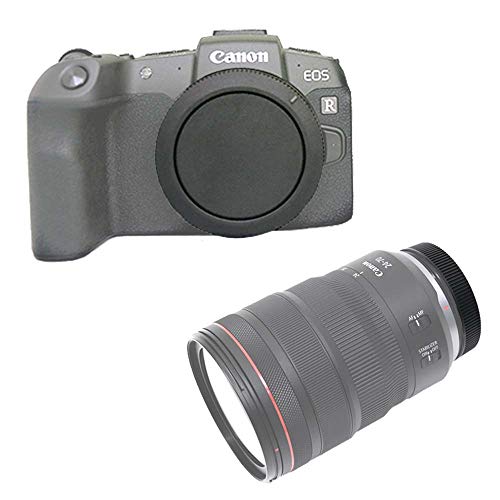 Body Cap & Rear Lens Cap Cover for Canon EOS R6 EOS R5 EOS R EOS RP EOS R3 EOS R7 EOS R10 EOS R6 Mark ii More Canon RF Mount and Lens Accessories with Hot Shoe Cover