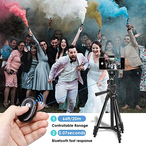 Bluetooth Remote Control for iPhone/Android,Camera Wireless Shutter Control, Create Amazing Photos and Videos Hands-Free - Works with Most Smartphones and Tablets