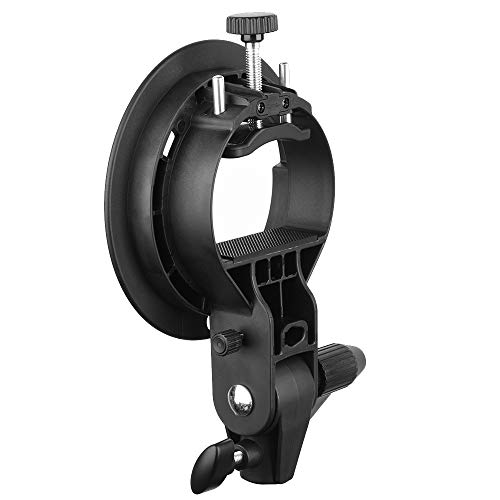 Godox S-Type Bracket Bowens S Mount Holder for Speedlite Flash Snoot Softbox Honeycomb with USB Light