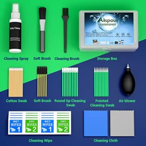 Phone Cleaning Kit, Cleaning Kit for iPhone Cell Phone Airpod, Cleaner Kit Intended for iPhone Speaker Charging Port Cleaning Tool, Electronics Cleaning kit for Laptop Earphone Earbud USB C Lightning