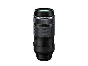 om system olympus m.zuiko digital 100-400mm f5.0-6.3 is for micro four thirds system camera, outdoor bird wildlife, weather sealed design, telephoto compatible with teleconverter