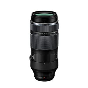 OM SYSTEM OLYMPUS M.Zuiko Digital 100-400mm F5.0-6.3 IS For Micro Four Thirds System Camera, Outdoor Bird Wildlife, Weather Sealed Design, Telephoto Compatible with Teleconverter