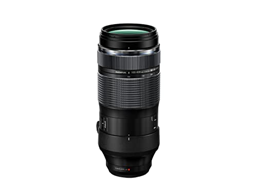 OM SYSTEM OLYMPUS M.Zuiko Digital 100-400mm F5.0-6.3 IS For Micro Four Thirds System Camera, Outdoor Bird Wildlife, Weather Sealed Design, Telephoto Compatible with Teleconverter