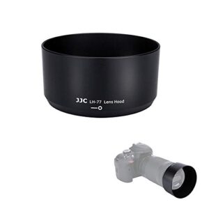 JJC HB-77 Reversible Dedicated Lens Hood Shade for Nikon AF-P DX Nikkor 70-300mm f/4.5-6.3G ED VR,Nikon AF-P DX Nikkor 70-300mm f/4.5-6.3G ED Lens on Nikon D3500 D3400 D5600 D7500 and More