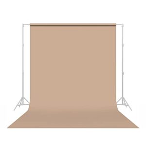 savage seamless paper photography backdrop – color #53 pecan, size 107 inches wide x 36 feet long, backdrop for youtube videos, streaming, interviews and portraits – made in usa