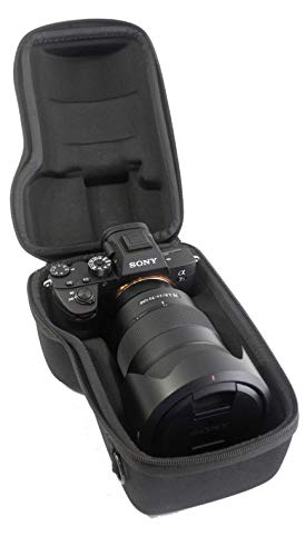 GoScope Alpha PRO CASE - Hard case Compatible with Sony A7S II, A7R II, A7 III, A7R III, A7R IV, a7S III, A9, A9II, A1 (Alpha 1) -Fits Camera Body w/ Lens Sizes 10mm to 136mm - FITS Camera & Lens