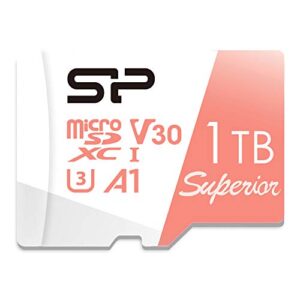 silicon power 1tb micro sd card u3 nintendo-switch, steam deck compatible, sdxc microsdxc high speed microsd memory card with adapter