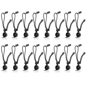slow dolphin backdrop background muslin string clips holder multifunctional for photo video photography studio 16 pack, black
