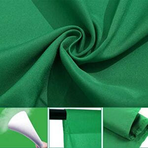 Folong 6X9 Green Background, Green Screen, Polyester Material, Green Background, Green Screen Background, Green Photography Background, Green Screen Fabric, Green Background for Photography