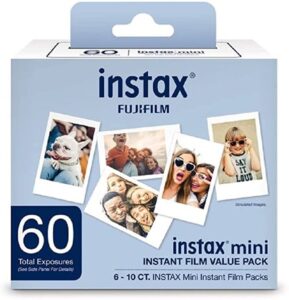 fujifilm instax mini instant film value pack – 60 photos