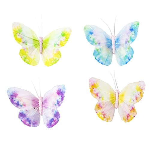 'Wonderland Series' Spring Fairy Tale Butterfly ; Home and Garden Decoration;12pieces with Clips