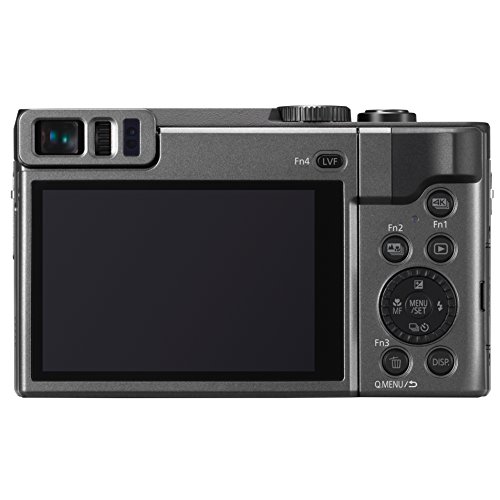 Panasonic LUMIX DC-ZS70S, 20.3 Megapixel, 4K Digital Camera, Touch Enabled 3-inch 180 Degree Flip-front Display, 30X LEICA DC VARIO-ELMAR Lens, WiFi (Silver)