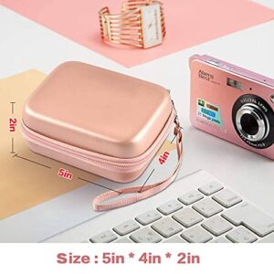 Digital Camera Case Compatible with Yifecial/ for EROOLU/ for VAHOIALD/ for Kaisoon/ for Kodak Pixpro/ for Canon PowerShot ELPH 180 190/ for Sony DSCW800 DSCW830 Kids Cameras for Travel (Box Only)