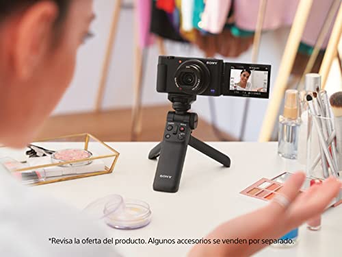 Sony ZV-1 Camera for Content Creators, vlogging and YouTube with flip Screen and Microphone (Renewed)