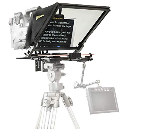 Glide Gear TMP 750 17" Professional Video Camera Tablet Teleprompter 70/30 Beam Splitting Glass with Hard Protective Carry Case