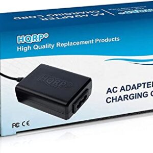 HQRP AC Adapter/Charger Compatible with JVC AP-V14 AP-V15 AP-V16 GZ-MG630A GZ-MG21U GR-D72U GZ-MG27U GR-D93U GR-D371US GR-D375US GR-D395US GR-AX890US GR-D230US GZ-MS100 GR-AXM17U GR-AXM18U Camcorder