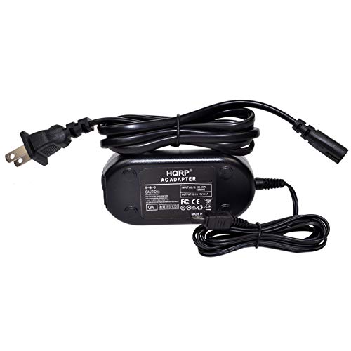 HQRP AC Adapter/Charger Compatible with JVC AP-V14 AP-V15 AP-V16 GZ-MG630A GZ-MG21U GR-D72U GZ-MG27U GR-D93U GR-D371US GR-D375US GR-D395US GR-AX890US GR-D230US GZ-MS100 GR-AXM17U GR-AXM18U Camcorder