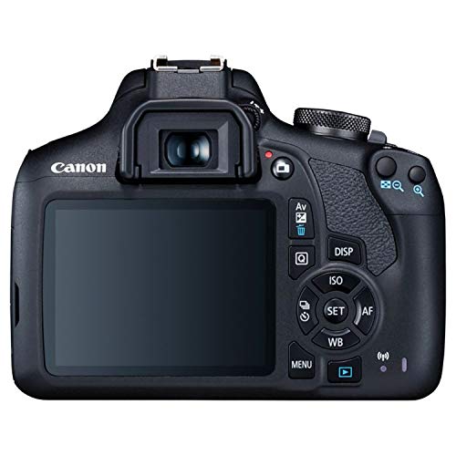 Canon EOS 2000D (Rebel T7) DSLR Camera with 18-55mm f/3.5-5.6 Zoom Lens, 64GB Memory,Case, Tripod and More (28pc Bundle)