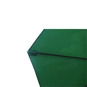 Garden lucky 9ft Patio Umbrella Replacement Canopy Market Umbrella Top Outdoor Umbrella Canopy for 8 Ribs Umbrella Green