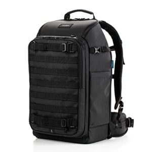 tenba axis v2 24l camera backpack for dslr and mirrorless cameras and lenses plus a 16-inch laptop – black (637-756)