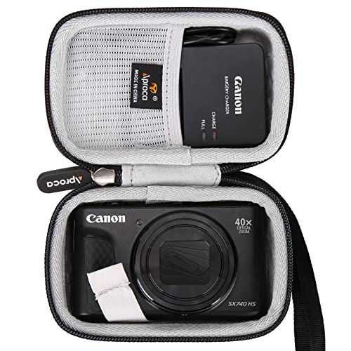 Aproca Hard Travel Storage Case, for Canon PowerShot SX740 / SX620 HS Digital Camera