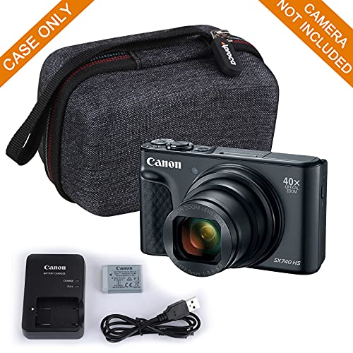 Aproca Hard Travel Storage Case, for Canon PowerShot SX740 / SX620 HS Digital Camera